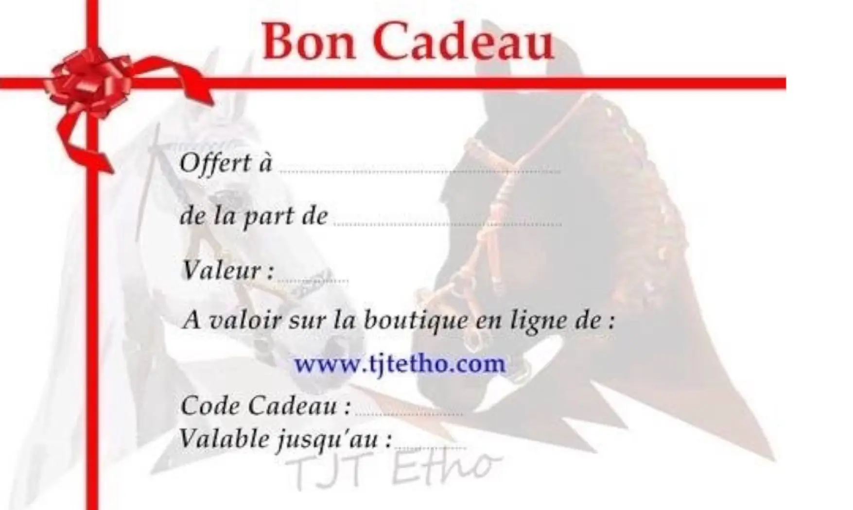 Bon cadeau