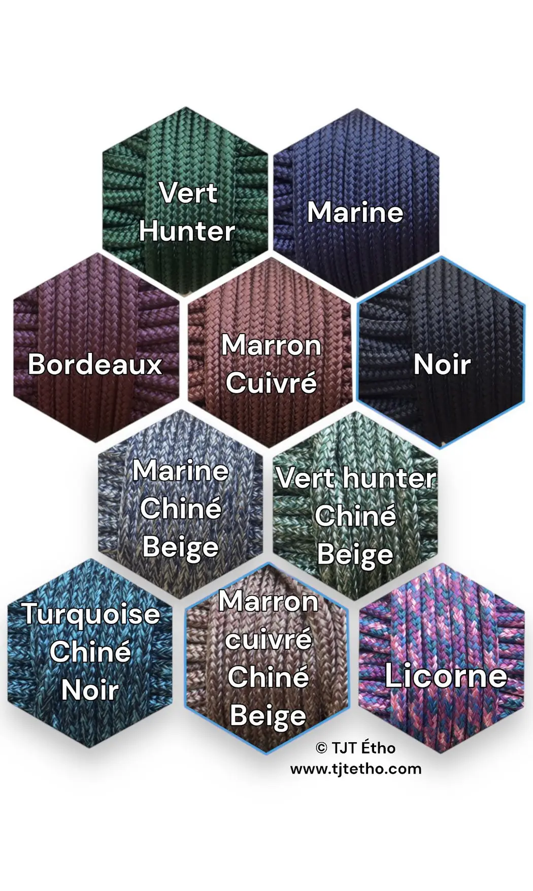 Licol étho Noeud Diamant Pro. Polyester